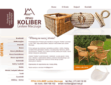 Tablet Screenshot of koliber.san-net.pl